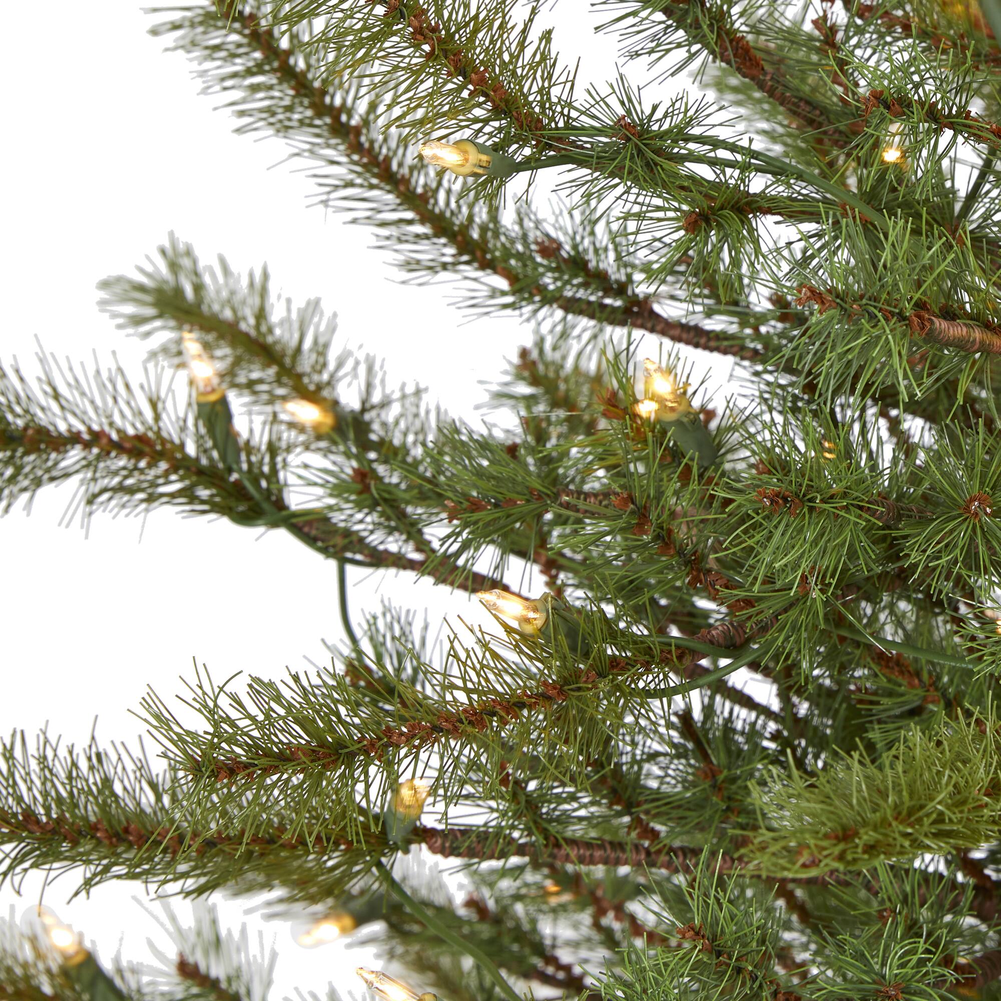 4ft. Pre-Lit Vancouver Mountain Pine Artificial Christmas Tree with Clear Lights